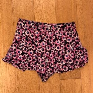 Flowery skort